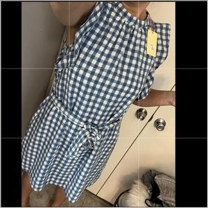 NWT MUDPIE PLAID DRESS